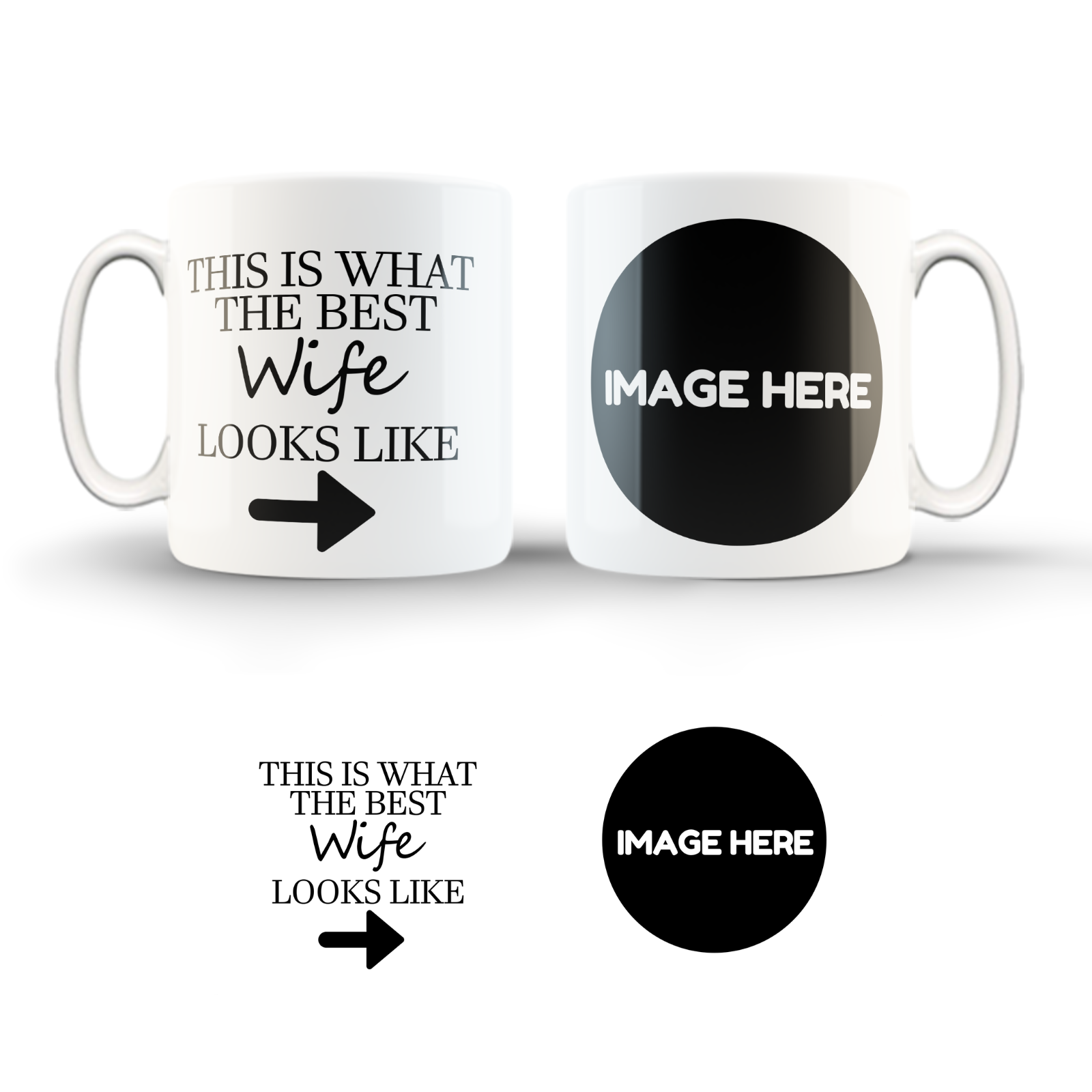 Personalised Best Wife Mug/Cup/Love/Wife/WifeLove