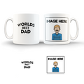 Personalised World's Best Dad Mug/Cup/Love/DadLove/Dad